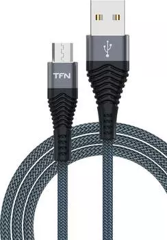 Кабель TFN microUSB forza 1.0m graphite