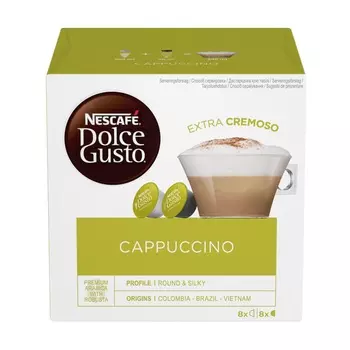 Капсулы Nescafe Dolce Gusto Cappuccino 16шт 12355121