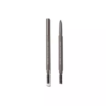 Карандаш для бровей The Saem Eco Soul Skinny Brow Pencil 02 Gray Brown