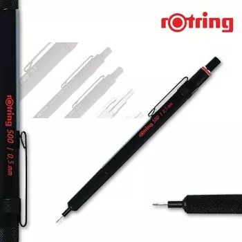 Карандаш механический Rotring 300 1904726 черный