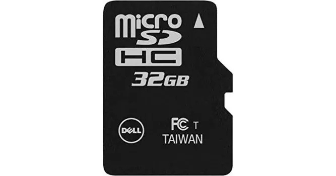 Карта памяти Dell 32Gb microSDHC/SDXC Card for G14 (385-BBKK)