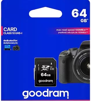Карта памяти GoodRam SDXC 64GB UHS-I (S1A0-0640R12)