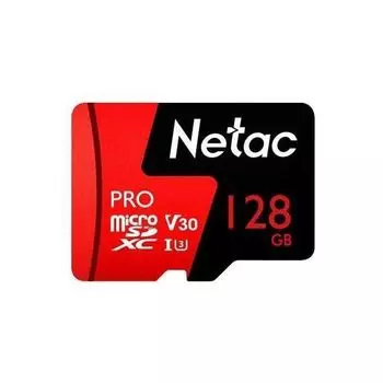 Карта памяти Netac microSD P500 Extreme Pro 128Gb (NT02P500PRO-128G-R)