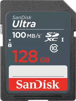 Карта памяти SanDisk SDXC 128GB (SDSDUNR-128G-GN3IN)