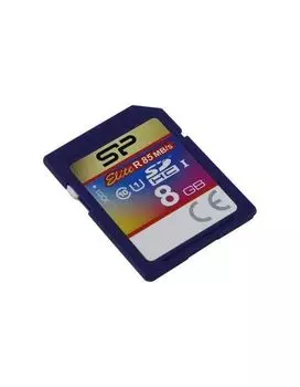 Карта памяти SD 8GB Silicon Power Elite SDHC Class 10 UHS-I (SP008GBSDHAU1V10)
