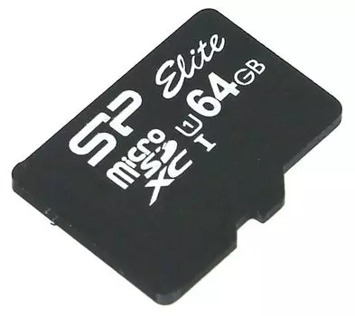 Карта памяти Silicon Power microSDXC 64Gb Class10 SP064GBSTXBU1V10