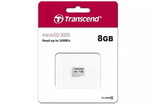 Карта памяти Transcend 8GB Class10 microSD w/o adapter
