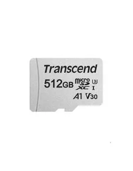 Карта памяти Transcend microSDXC 512Gb Class10 TS512GUSD300S-A 300S + adapter
