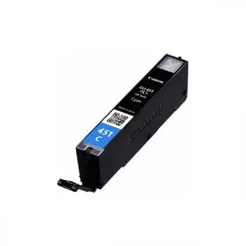 Картридж Canon CLI-451C (6524B001) для Canon Pixma iP7240/MG6340/MG5440, голубой