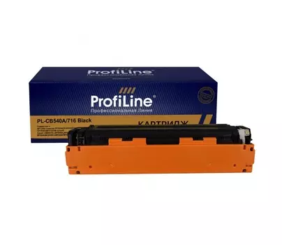 Картридж CB540A/716 (№125A) Black 2200 копий ProfiLine