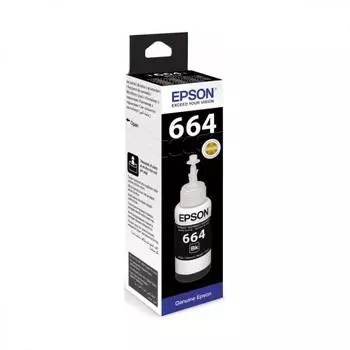 Картридж Epson T6641 (C13T66414A) для Epson L100, черный