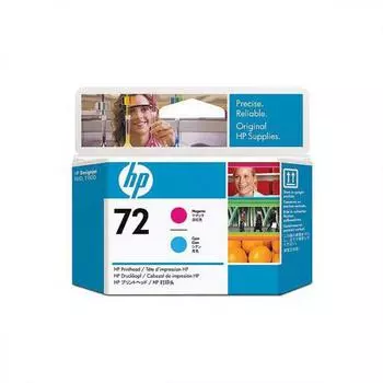 Картридж HP 72 C9383A для HP DJ T1100/T610, пурпурный/голубой печатающая головка