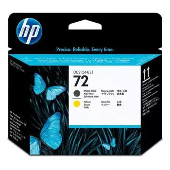 Картридж HP 72 C9384A для HP DJ T1100/T610, черный матовый/желтый