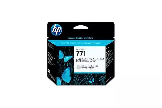 Печатающая головка HP 771 черная фото и светло-серая (2500 стр)