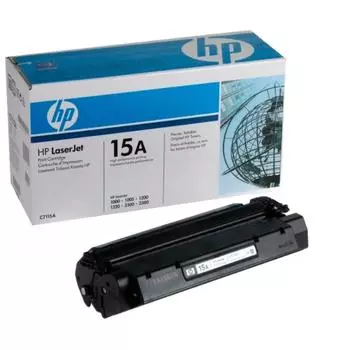 Картридж HP C7115A для HP LJ 1000w/1200/1220/1000W, черный