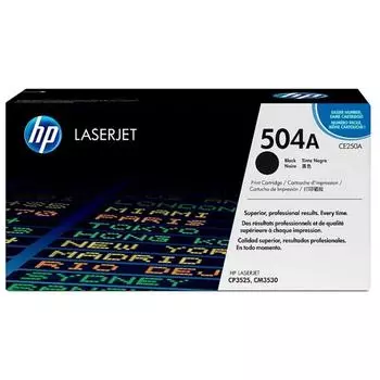 Картридж HP CE250A для HP CM3530/CP3525, черный