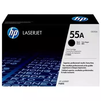 Картридж HP CE255A для HP LJ P3015, черный
