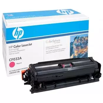 Картридж HP CF033A для HP CM4540, пурпурный