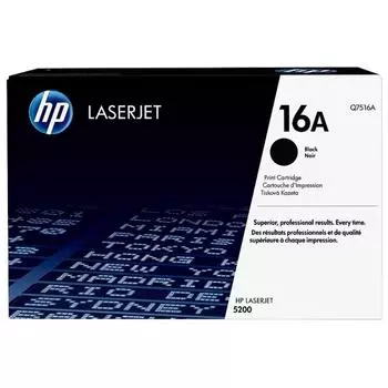 Картридж HP Q7516A для HP LJ 5200, черный