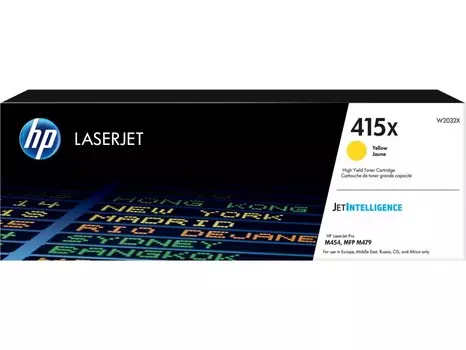 Картридж HP W2032X желтый 415X (6000 стр) для M454dn/M479fdn/M479fnw/M479fdw