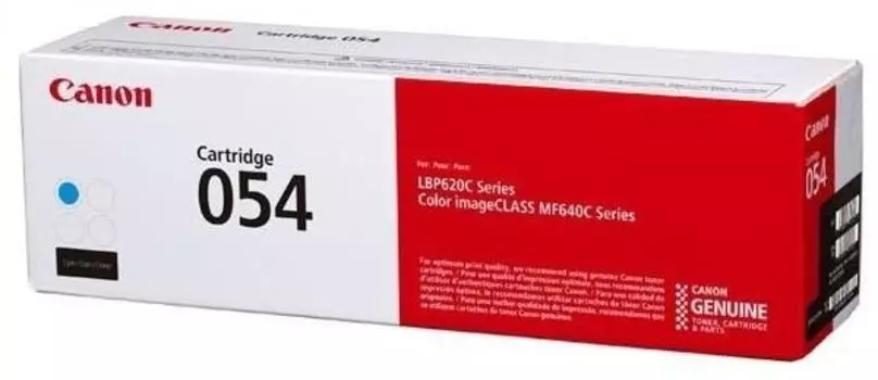 Картридж лазерный Canon 054 C 3023C002 голубой (1200стр.) для Canon MF645Cx/MF643Cdw/MF641Cw/LBP623Cdw/621Cw