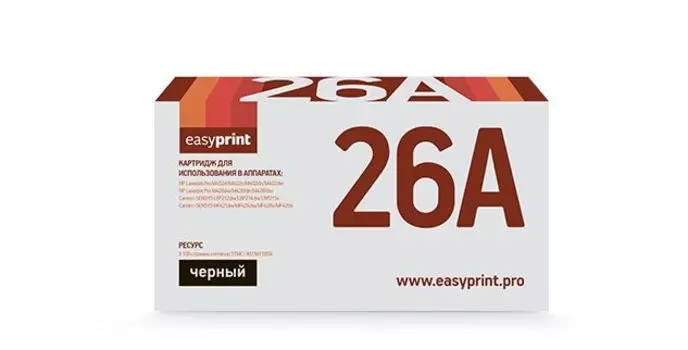 Картридж лазерный EasyPrint LH-CF226A U Black