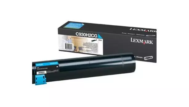 Картридж лазерный Lexmark C930H2CG голубой