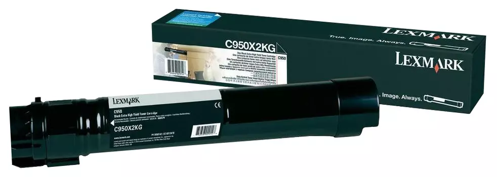 Картридж лазерный Lexmark C950X2KG черный