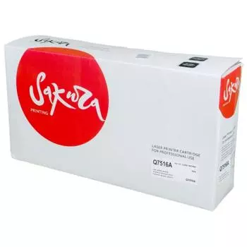 Картридж SAKURA Q7516A для HP520, черный, 12000 к.