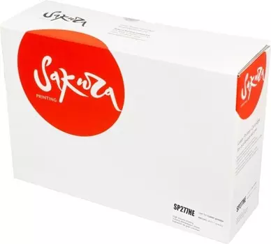 Картридж SAKURA SP277HE для Ricoh, черный, 2600 к.