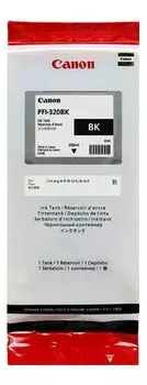 Картридж струйный Canon PFI-320 BK 2890C001 черный (300мл) для Canon imagePROGRAF TM-200/205