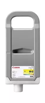 Картридж струйный Canon PFI-707 Y 9824B001 желтый (700мл) для Canon iPF830/iPF840/iPF850