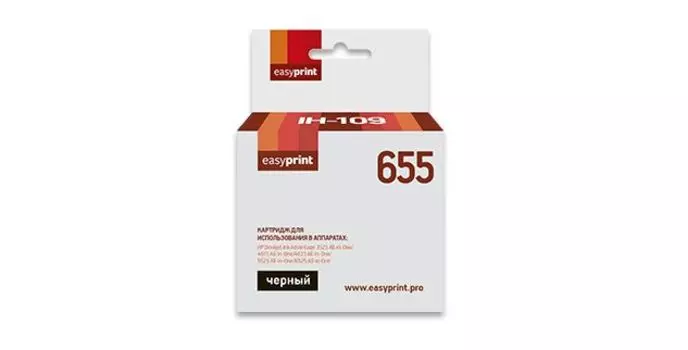 Картридж струйный EasyPrint IH-109 Black