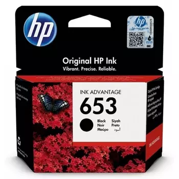 Картридж струйный HP 653 (3YM75AE) черный