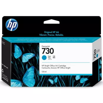 Картридж струйный HP 730 P2V62A голубой