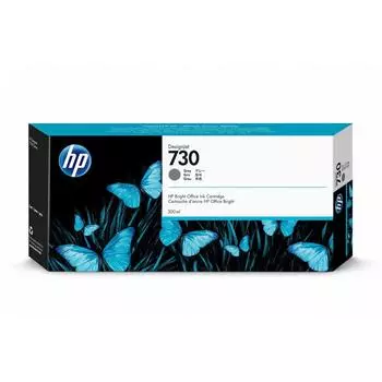 Картридж струйный HP 730 P2V66A серый