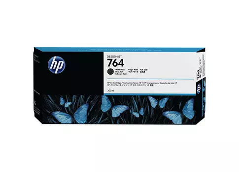 Картридж струйный HP 764 C1Q16A черный матовый