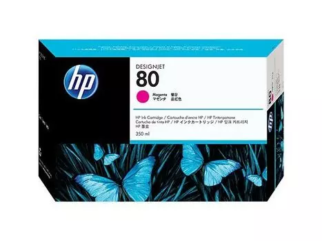 Картридж струйный HP 80 C4847A пурпурный