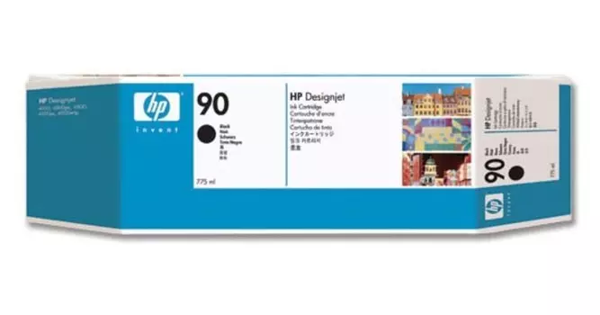 Картридж струйный HP 90 (C5059A) черный