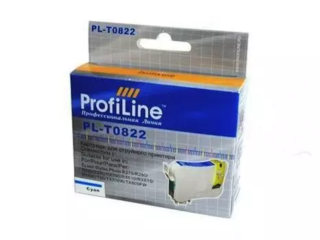 Картридж струйный ProfiLine PL-0822 Cyan