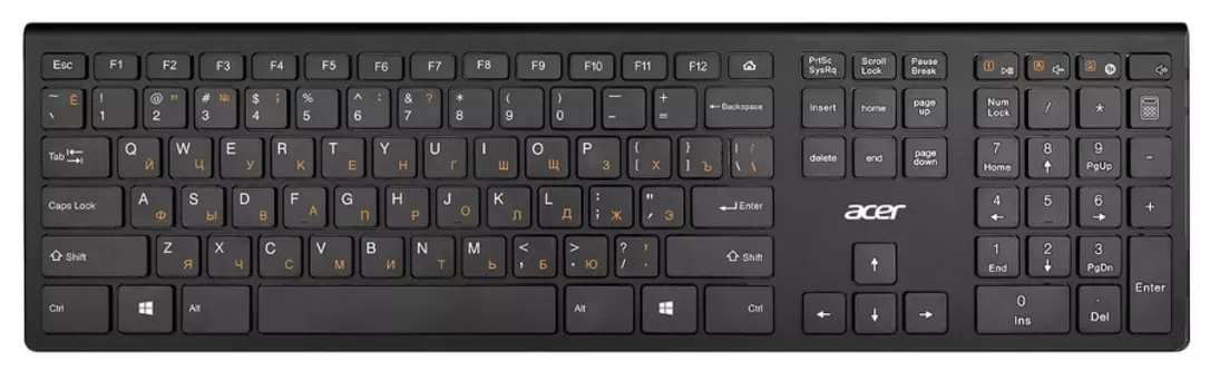 Клавиатура Acer OKR020 (ZL.KBDEE.004) черный