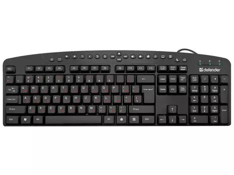 Клавиатура Defender Atlas HB-450 RU черный