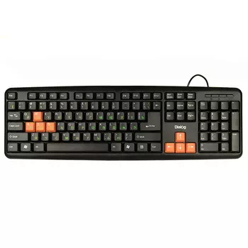 Клавиатура Dialog Standart KS-020U Black/Orange