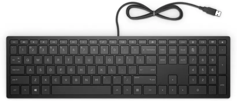 Клавиатура HP 300 RUSS черный