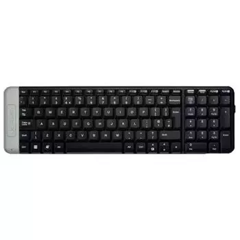 Клавиатура Logitech K230 черный USB беспроводная для ноутбука