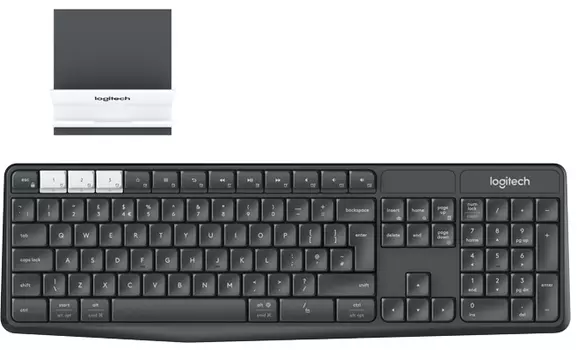 Клавиатура Logitech Multi-Device Stand Combo K375s Black Bluetooth