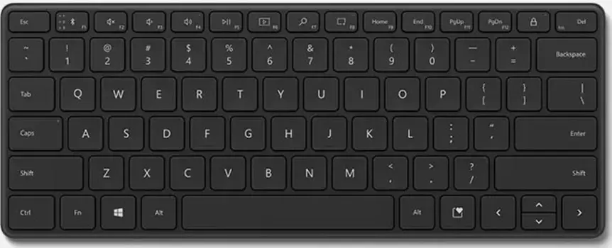 Клавиатура Microsoft Designer Compact Keyboard черный