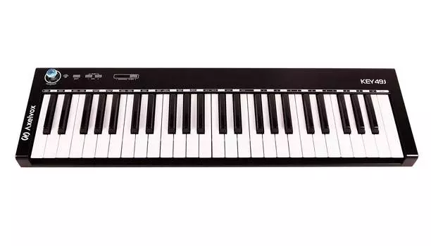 Клавиатура MIDI Axelvox KEY49j Black 49 клавиш черный