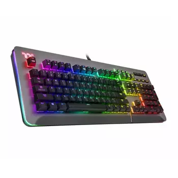 Клавиатура Thermaltake Level 20 RGB Titanium Edition (Cherry MX Speed Silver) черный