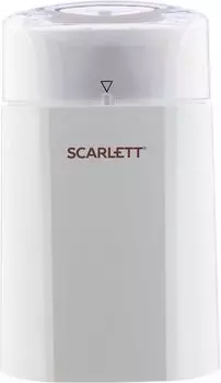 Кофемолка Scarlett SC-CG44506 160Вт сист.помол.:ротац.нож вместим.:60гр белый